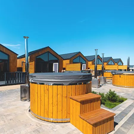 Nadmorskie Chatki - Sauna - Opcja Z Prywatna Balia Kapielowa Lub Bez Gąski