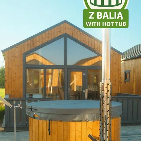 Nadmorskie Chatki - Sauna - Opcja Z Prywatna Balia Kapielowa Lub Bez Σπίτι διακοπών Gąski