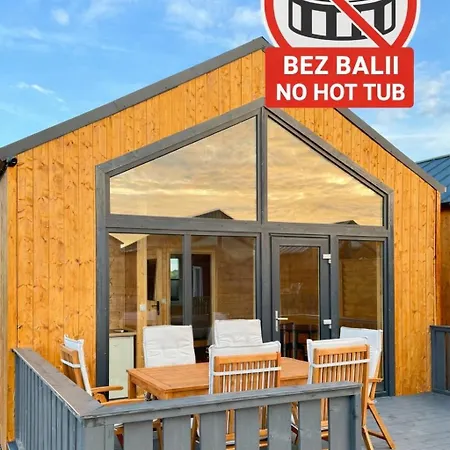 Σπίτι διακοπών Nadmorskie Chatki - Sauna - Opcja Z Prywatna Balia Kapielowa Lub Bez Gąski